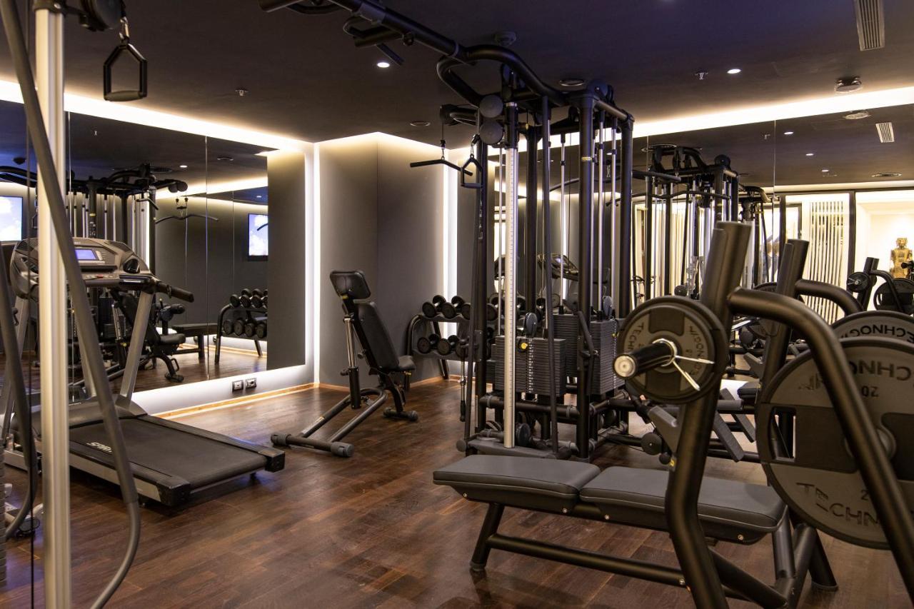 Xheko Imperial Luxury Boutique Hotel Tirana Extérieur photo The gym at the hotel